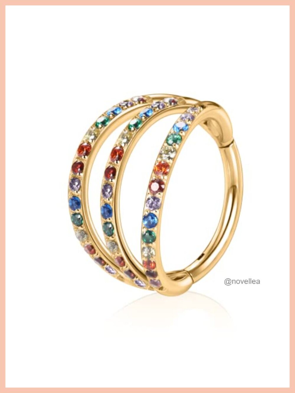 316L Surgical Steel Piercing Jewelry Rings Hoop